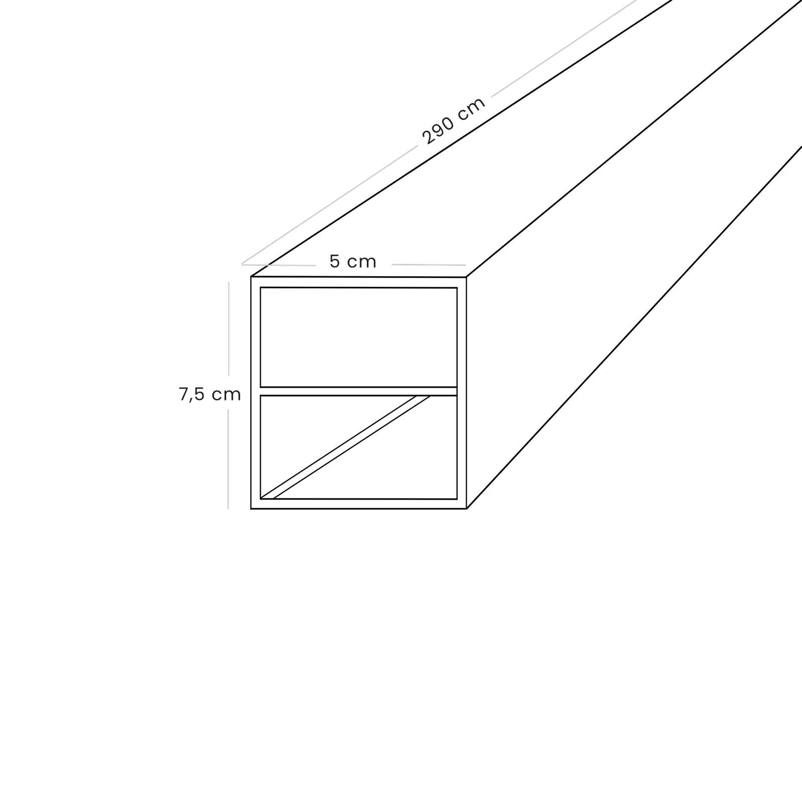 Brise Interno (Divisória) - brise interno